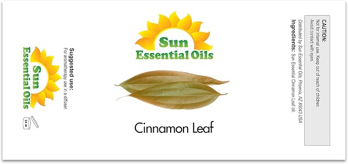 Sun Essential Oils Cinnamon Leaf Essential Oil 16oz - Image 2