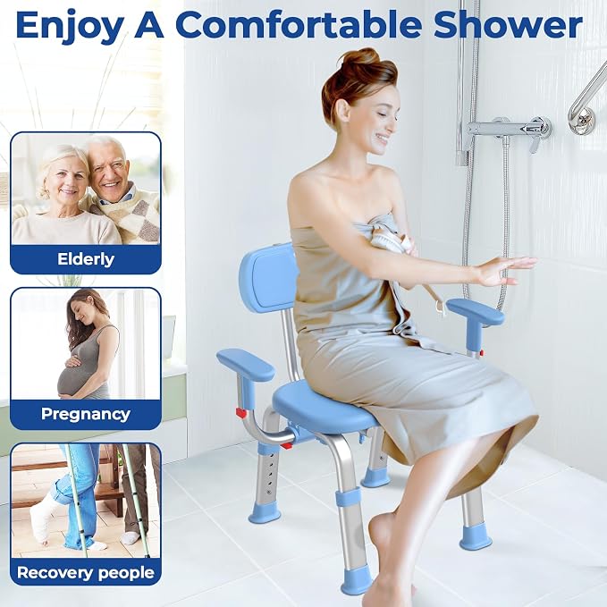 KingPavonini Shower Chair for Inside Shower - Image 7