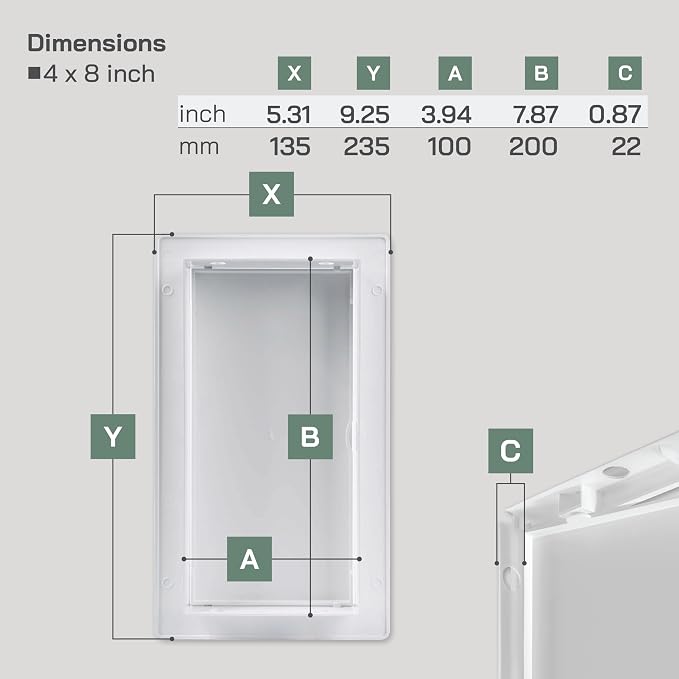 Vent Systems 4x8 Access Panel - Image 2