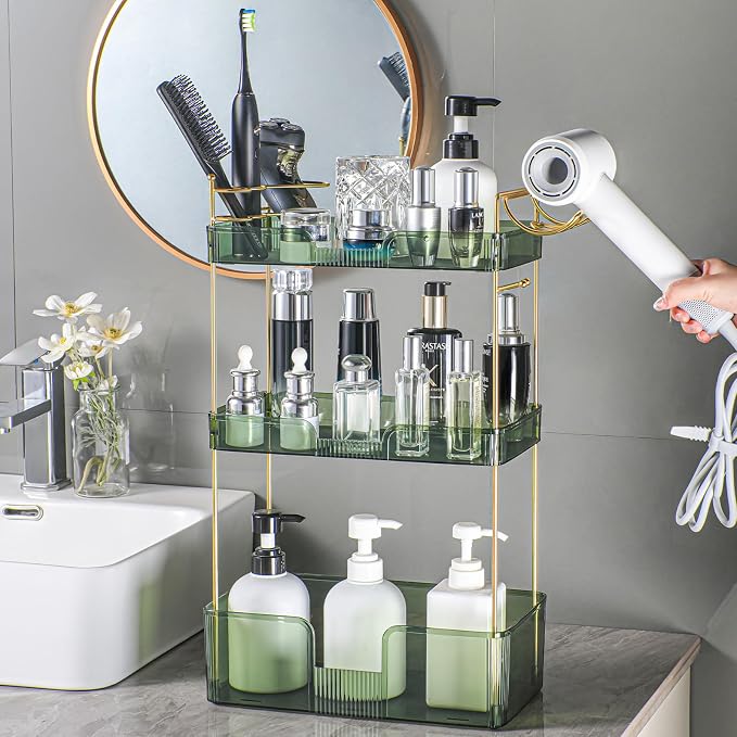 3 Tier Glam Bathroom Counter Organizer - Image 5