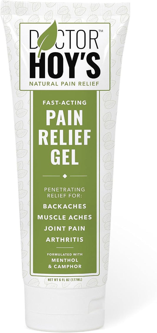 DOCTOR HOY'S Natural Pain Relief Gel, Topical Arnica Anti-Inflammatory Gel by DoctorHoys