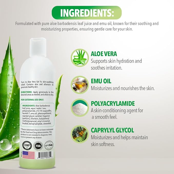 Dr. Robaina Natural Aloe Vera Gel - Image 7