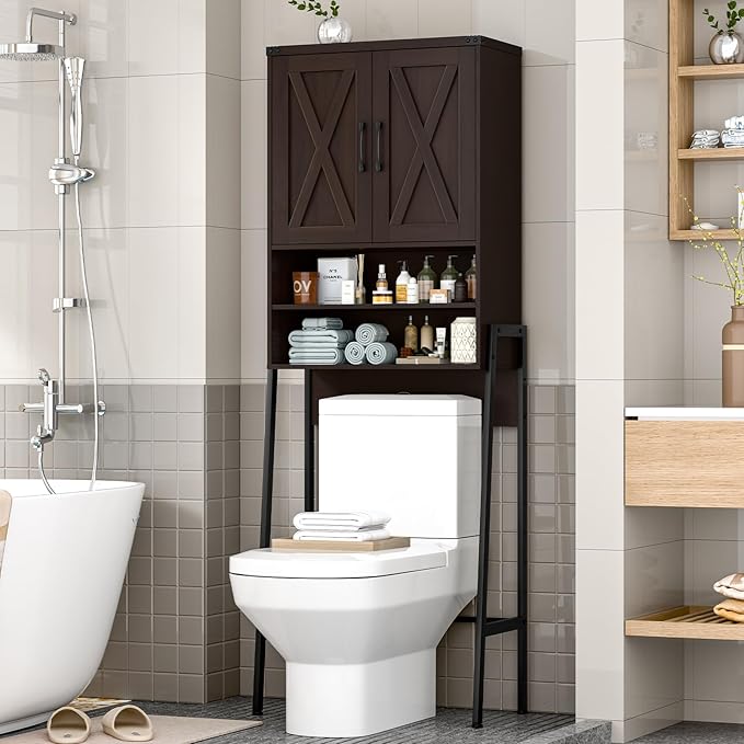 Vabches Over The Toilet Storage Cabinet, Farmhouse Over Toilet Storage Cabinet by Vabches
