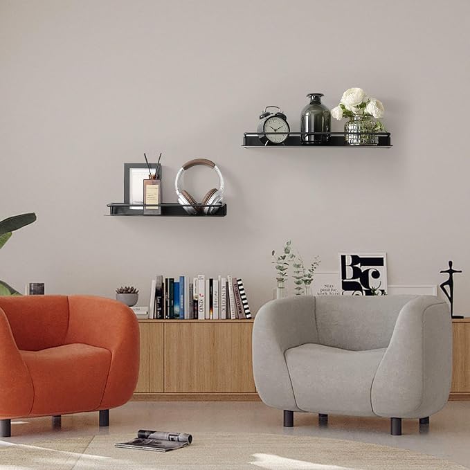 Metal Wall Shelf, Metal Floating Shelf, Small Shelf - Image 2