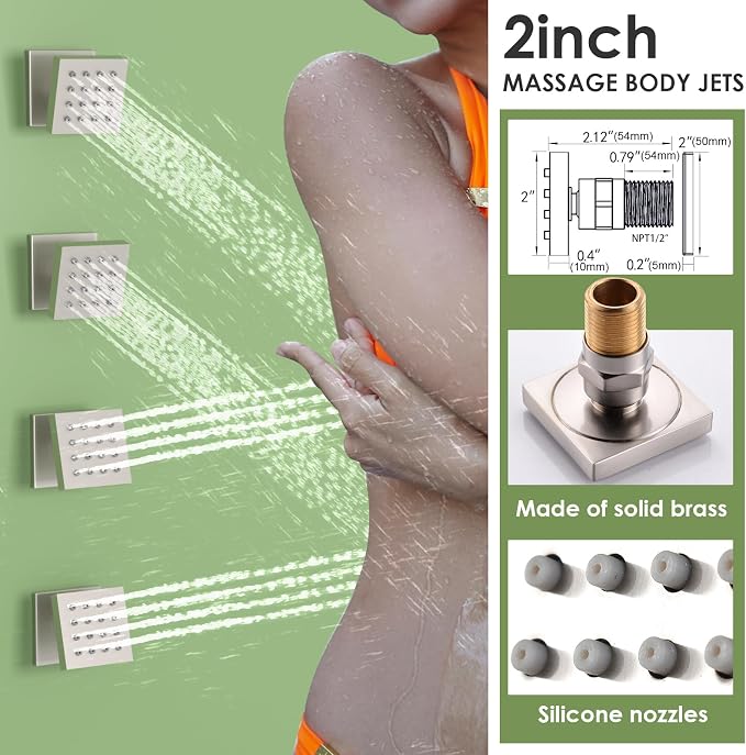 Enga Dual Shower Head Shower System - Image 5