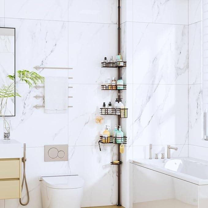 SWTYMIKI Shower Caddy Tension Pole - Image 6