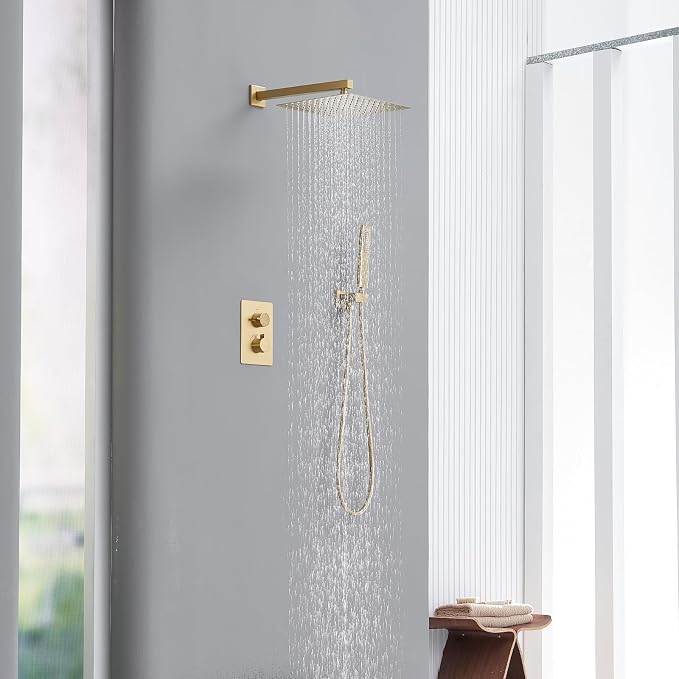 Iriber Thermostatic Shower System Wall Mount - Image 2