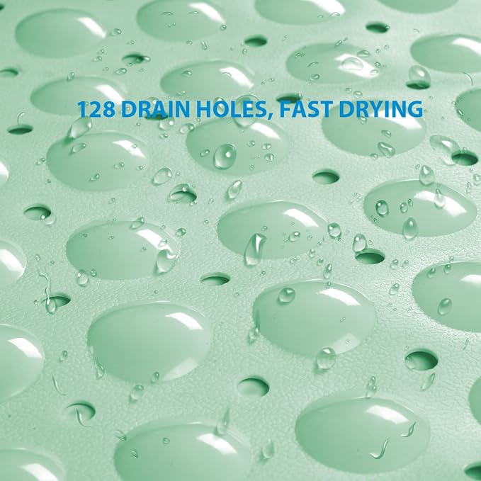 AmazerBath Bath Tub Mat, Medium Size 27.6 x 15 Inches Non-Slip Shower Mats - Image 4