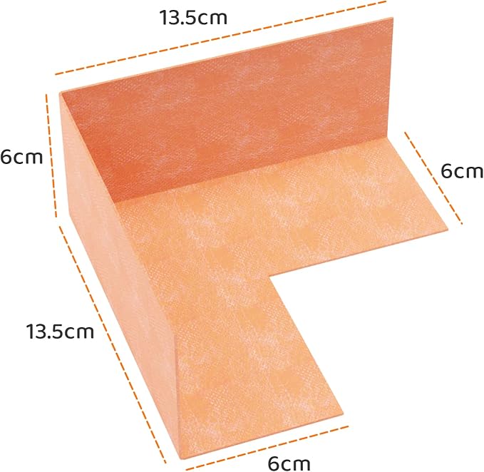 8 Pack Inside Waterproofing Corner Shower Membrane Corner Shower Seamless - Image 2