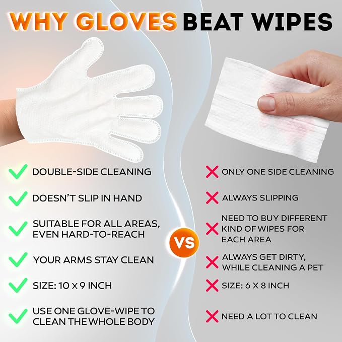 2026 New – Pet Cleaning Glove Wipes - Image 7