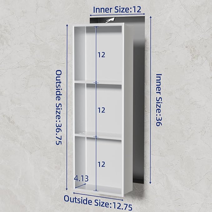 No Tile Needed Shower Niche - Image 3