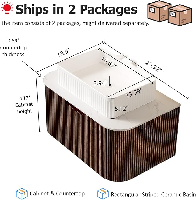 30'' Floating Bathroom Vanity - Image 2