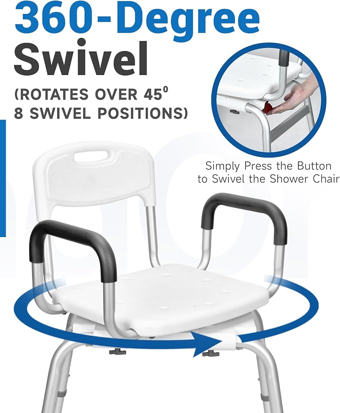 Sangohe Shower Chair for Inside Shower - Image 2