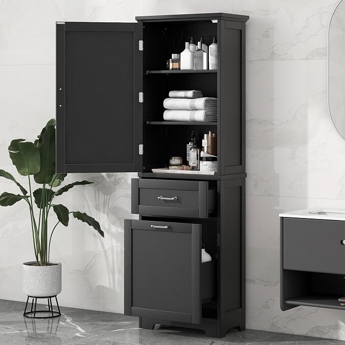 Favfurish 68" Tall Bathroom Storage Cabinet by Favfurish
