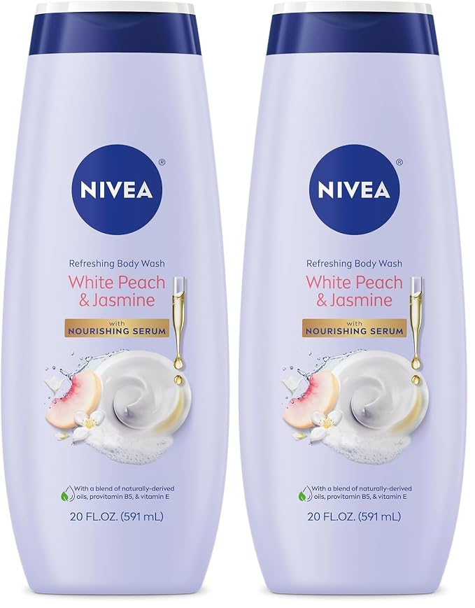 NIVEA Refreshing White Peach and Jasmine Body Wash by Nivea