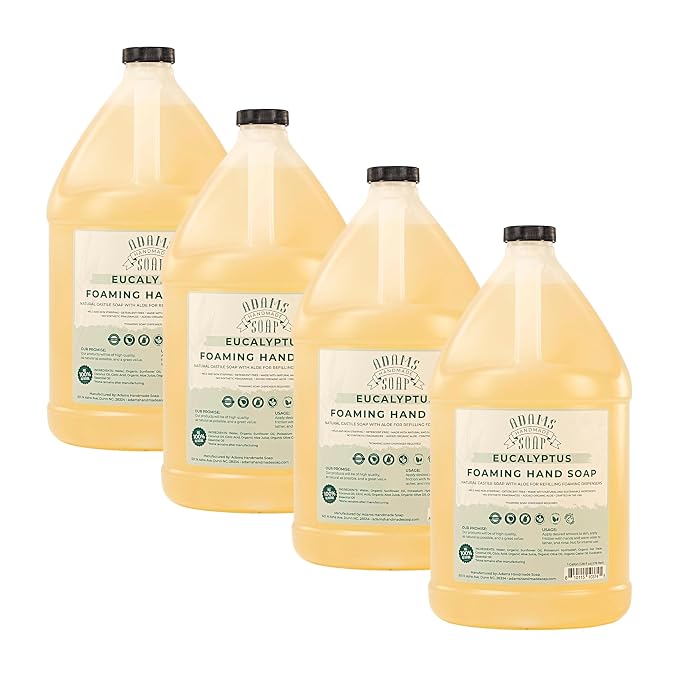 Adams Handmade Soap Liquid Foaming Soap 1 Gal by AdamsHandmadeSoap