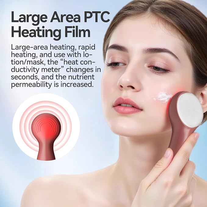 Colorful LED Silicone Face Wash Brush - Image 7