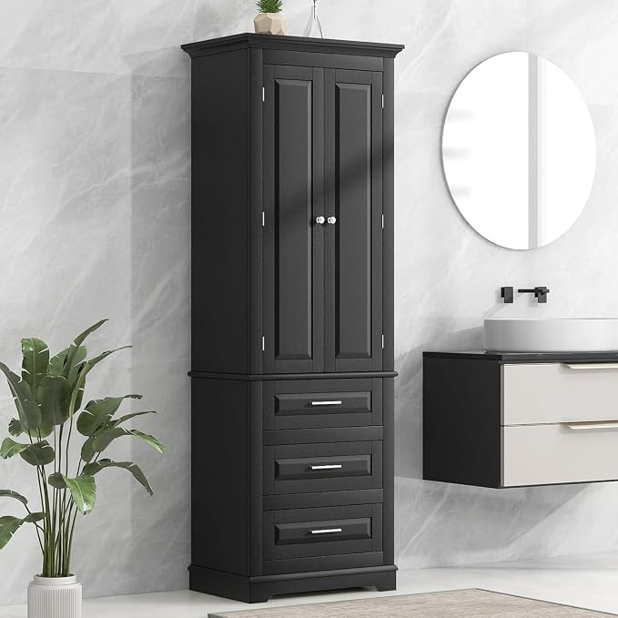 Tall Narrow Storage Cabinet - Image 7