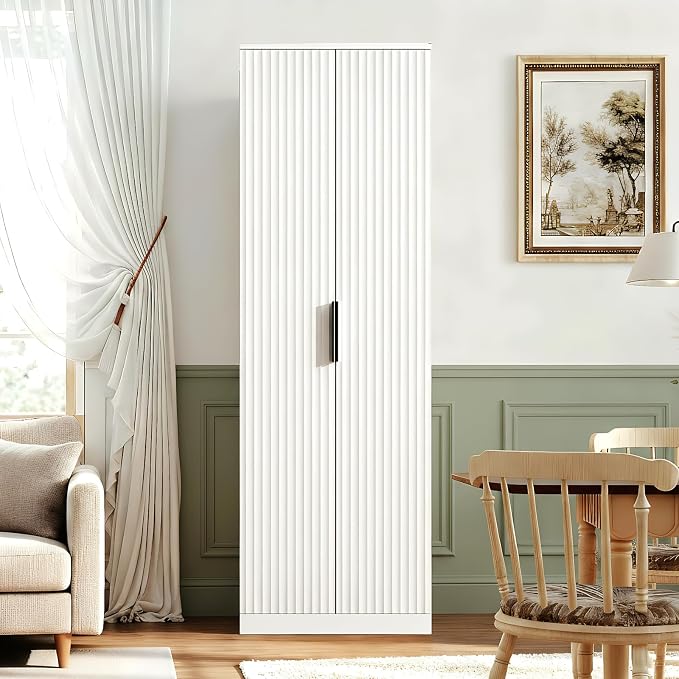 VINGLI 70" Modern Pantry Cabinet - Image 7