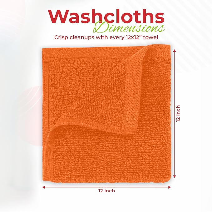 RIVERSIDE 12 Pack Washcloths - Image 2