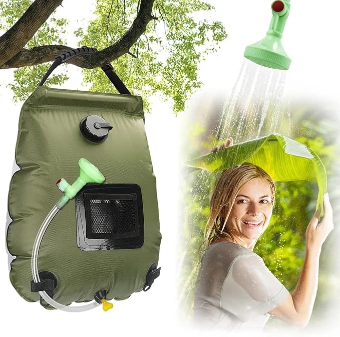 ​20L Solar Shower Bag Outdoor Solar Heating Premium Camping Portable Heating - Image 2