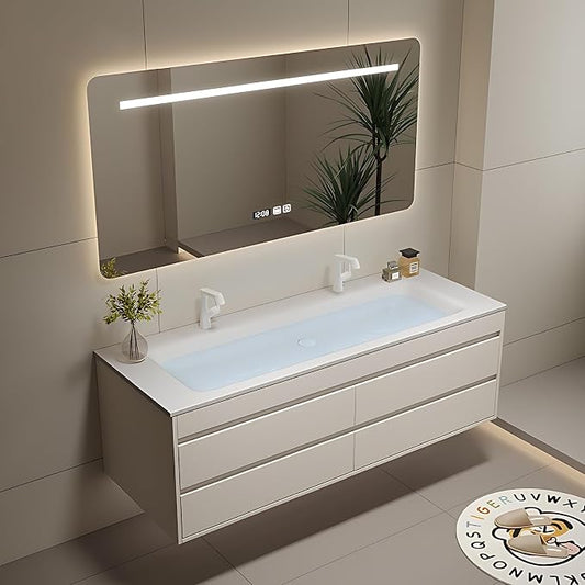 72IN Double Bathroom Cabinet by Genpai