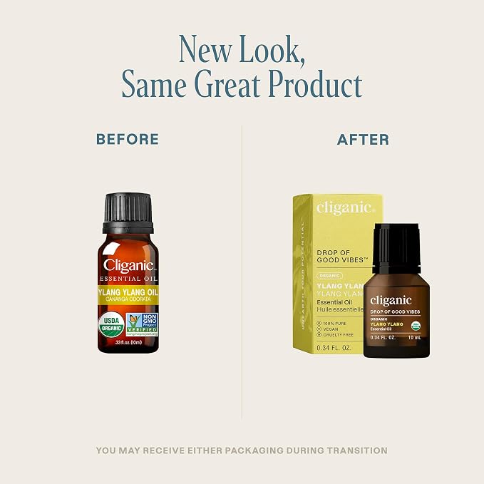 Cliganic Organic Ylang Ylang Essential Oil, 100% Pure Natural - Image 2