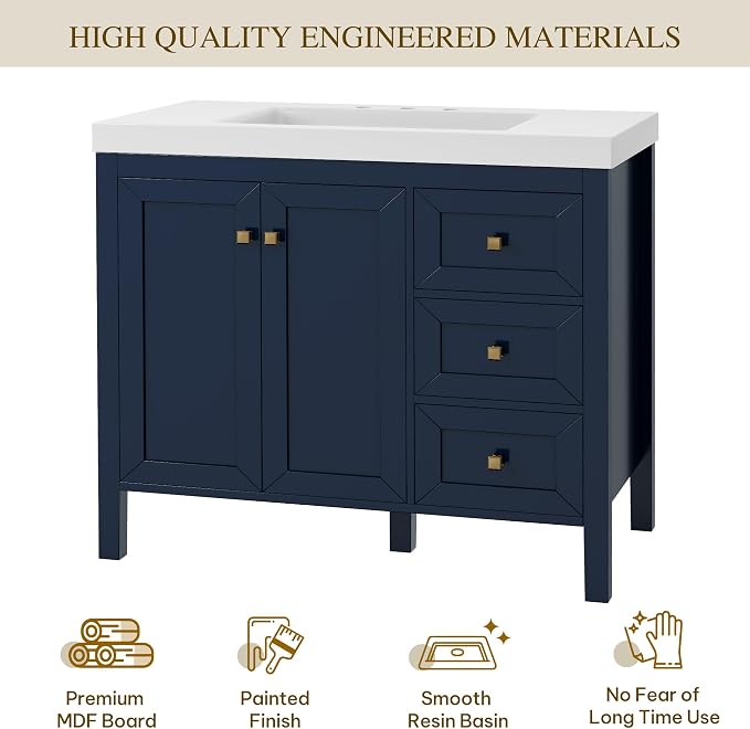 DWVO 42 Inch Bathroom Vanity - Image 6