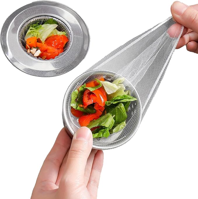 Disposable Sink Strainer – 200 Pack Kitchen Sink Strainer Bags, Disposable by Unknown