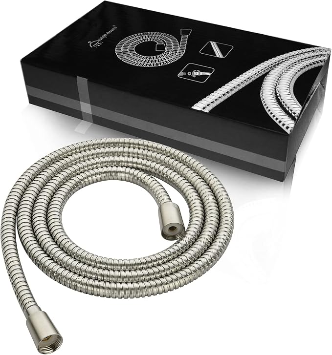 BRIGHT SHOWERS Shower Hose For Hand Held Shower Heads, 79 Inches Cord Extra - Image 8