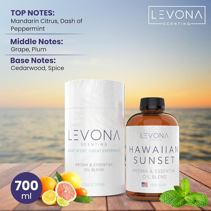 Levona Scent Essential Oils For Diffusers For Home Luxury Scents - Image 2