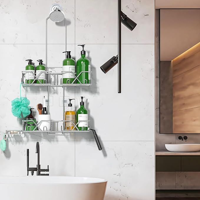 Stainless Steel Shower Caddy Hanging - Image 7
