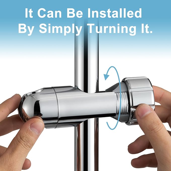 OFFO ADA Shower Head Holder, Adjustable 1.18-1.26 in Hand Shower Bracket - Image 7