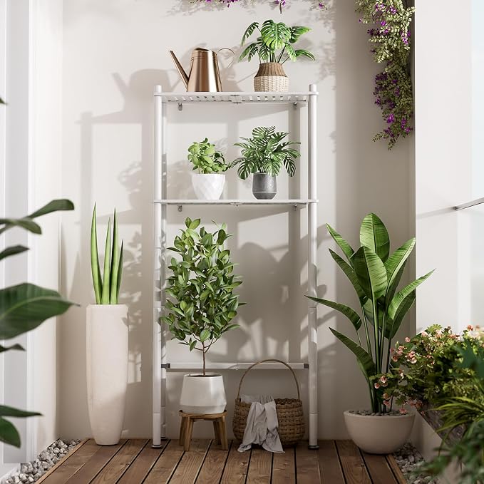 AmazerBath Bamboo Over The Toilet Storage Shelf, 2-Tier Over Toilet Bathroom - Image 8