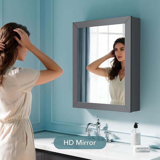 Bathroom Mirror Cabinet - Image 5