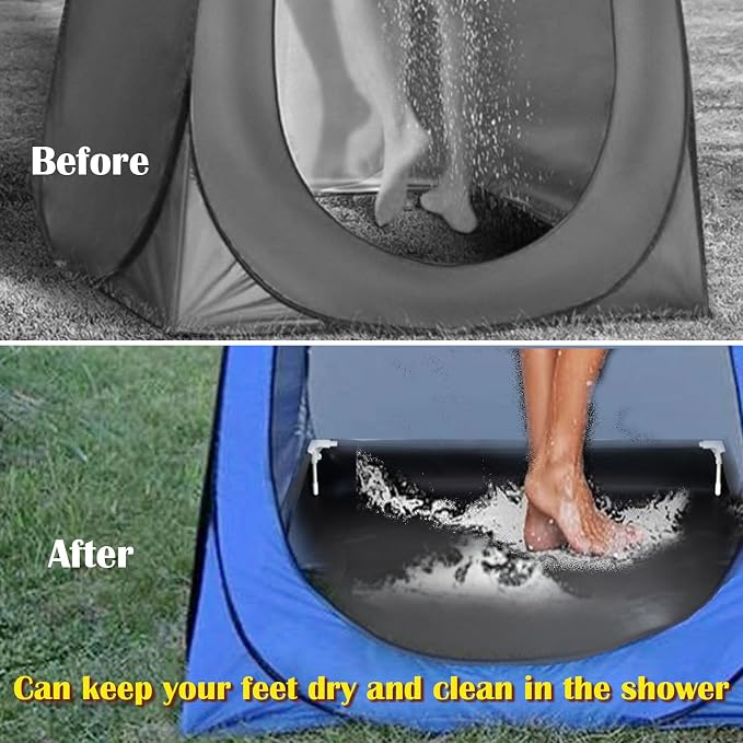 Portable Shower Pan, Foldable Outdoor Shower Floor - Image 5