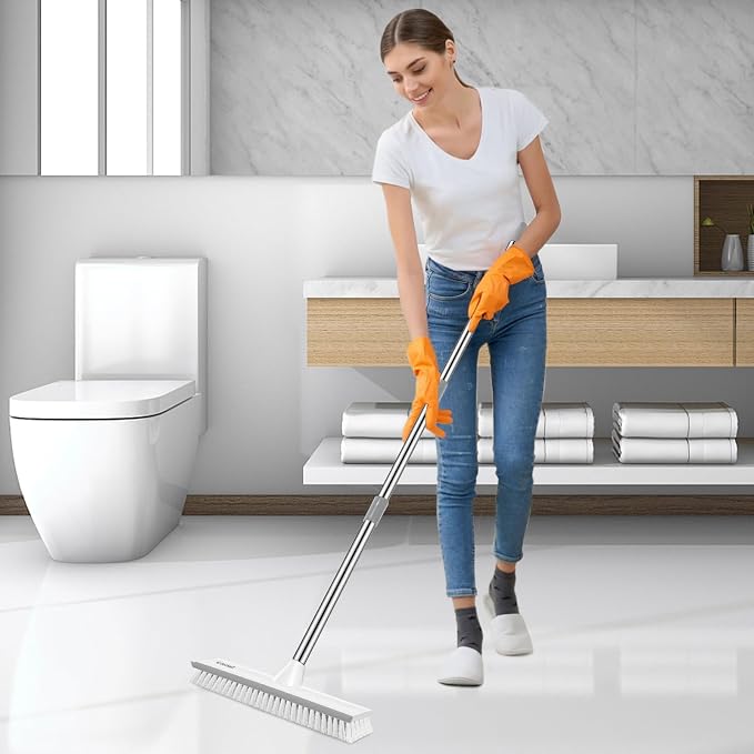 SetSail Upgraded Large 12 in Wide Floor Scrub Brush - Image 7