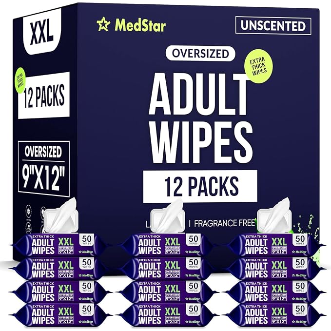 Adult Wipes for Elderly 12 Pack by Unknown