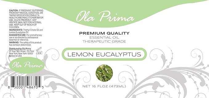 Ola Prima Lemon Eucalyptus Essential Oil - Image 3
