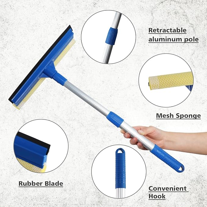 Professional 2-in-1 Window Squeegee - Image 3