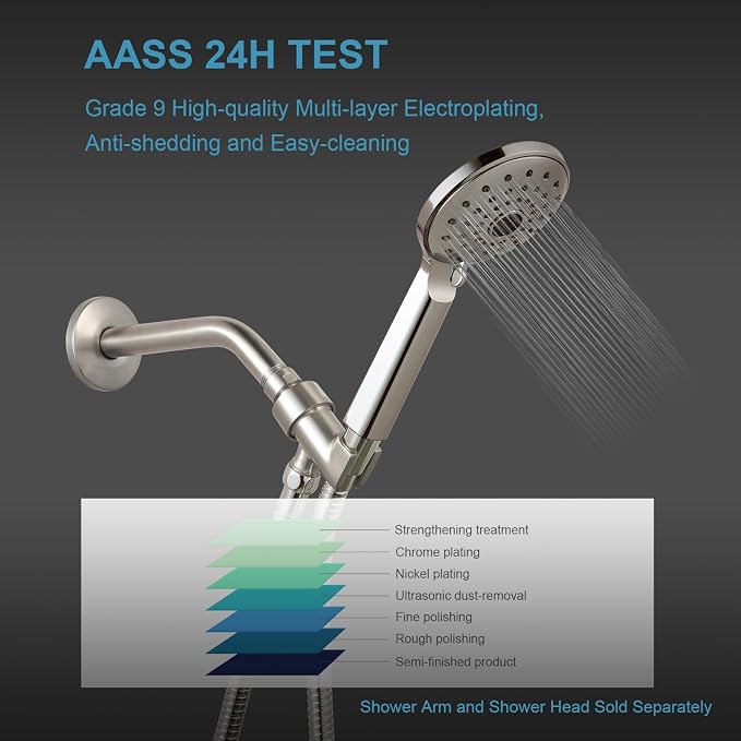 OFFO Shower Head Holder All Metal - Image 6
