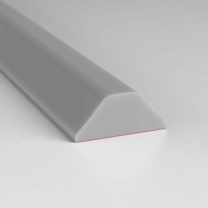 Collapsible Shower Threshold Water Dam, Shower Door Water Dam Barrier, Dry and by Risunpet