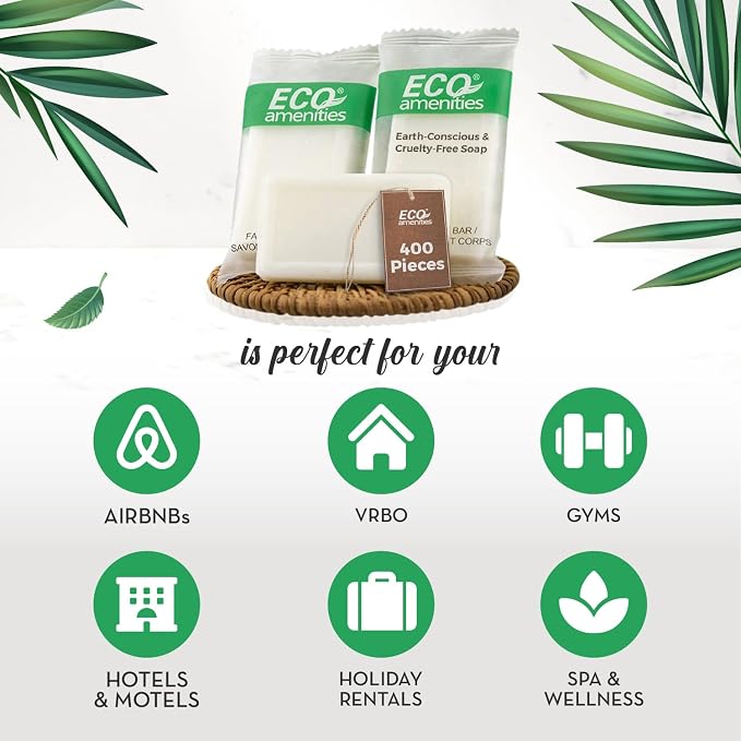ECO Amenities Travel Size Bar Soap - Image 2