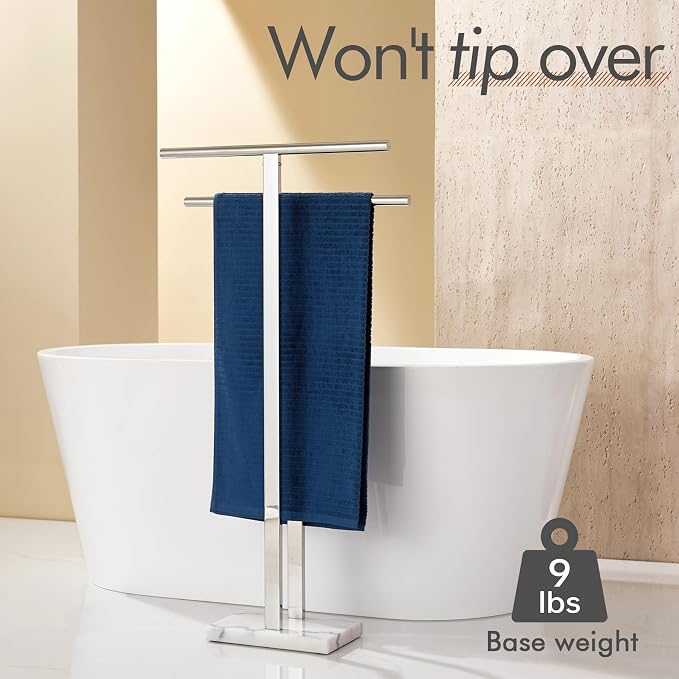 KOKOSIRI Floor Stand Towel Rack - Image 5