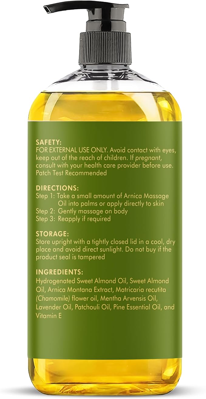 MAJESTIC PURE Arnica Massage Oil - Image 8