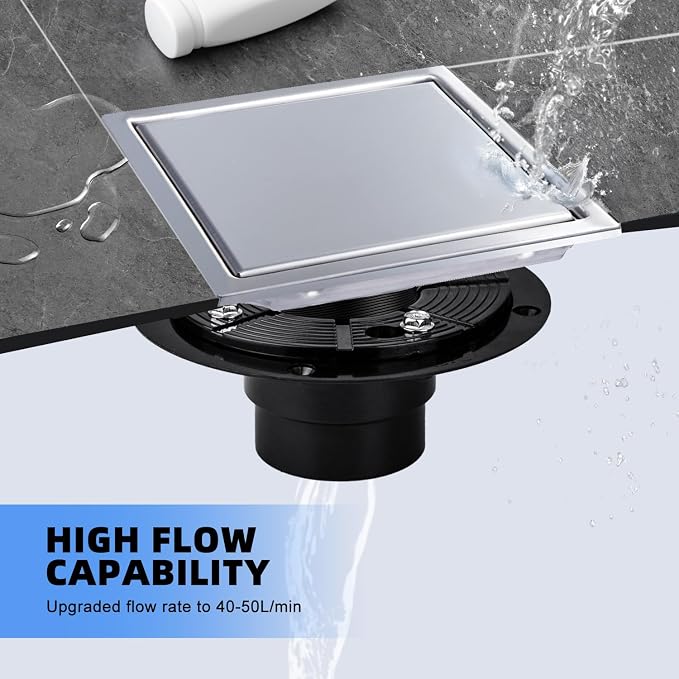 morefine Square Shower Floor Drain - Image 3