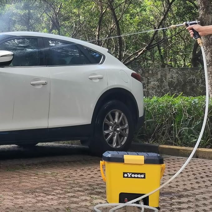 Portable Pressure Washer | 5 Gal Tank | 255 PSI | 45-Min Runtime | Versatile - Image 2