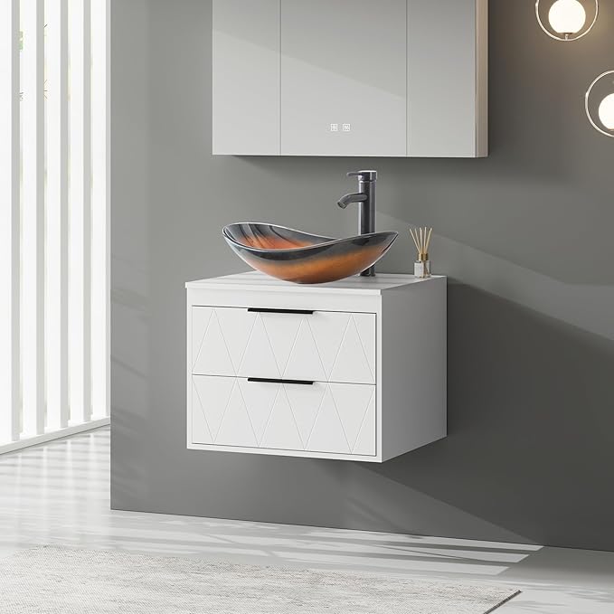 eclife 24" Floating Bathroom Vanities by eclife