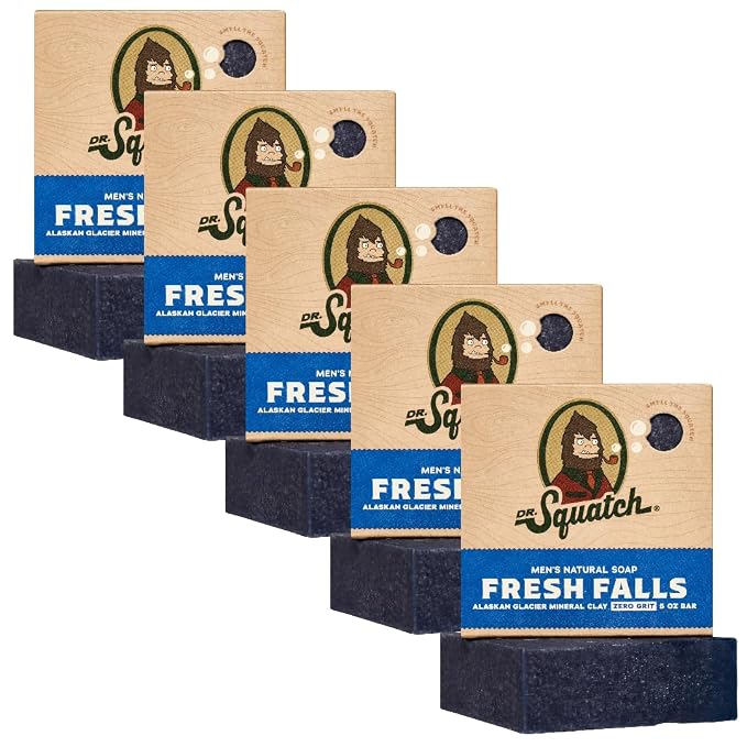Dr. Squatch Natural Bar Soap for Men by DrSquatch