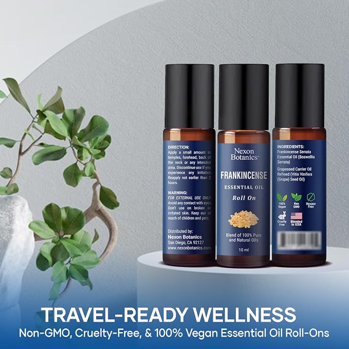 Frankincense Essential Oil Roll-On Blend 10 ml - Image 4